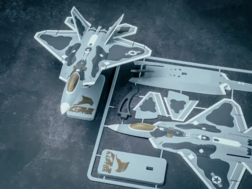 TARJETA ARMABLE: F-22 RAPTOR