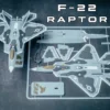 TARJETA ARMABLE: F-22 RAPTOR
