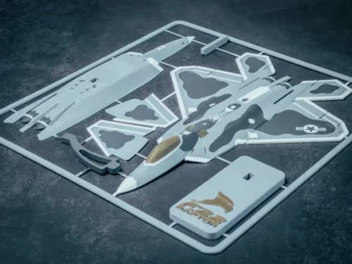 TARJETA ARMABLE: F-22 RAPTOR