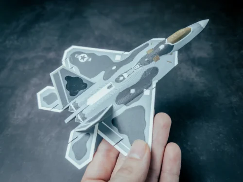 TARJETA ARMABLE: F-22 RAPTOR